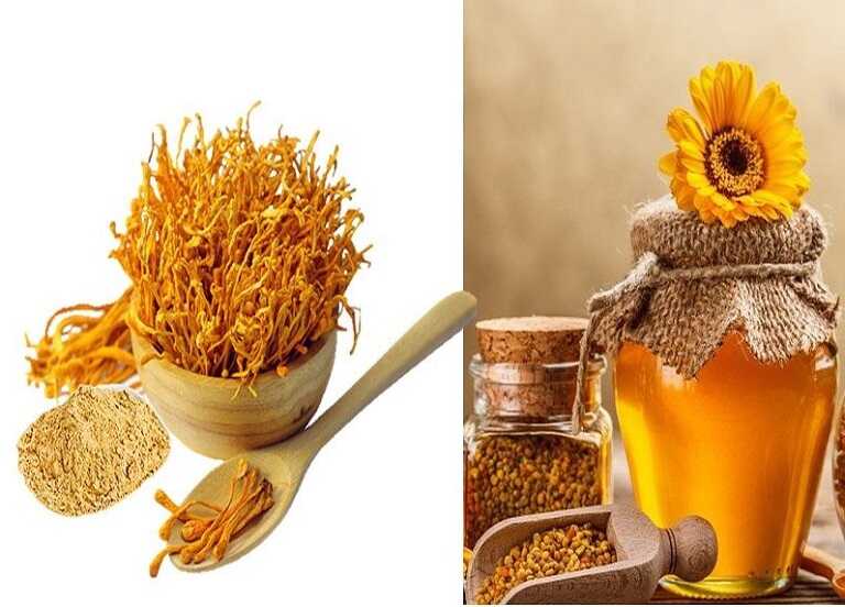 trung-thao-ngam-mat-ong