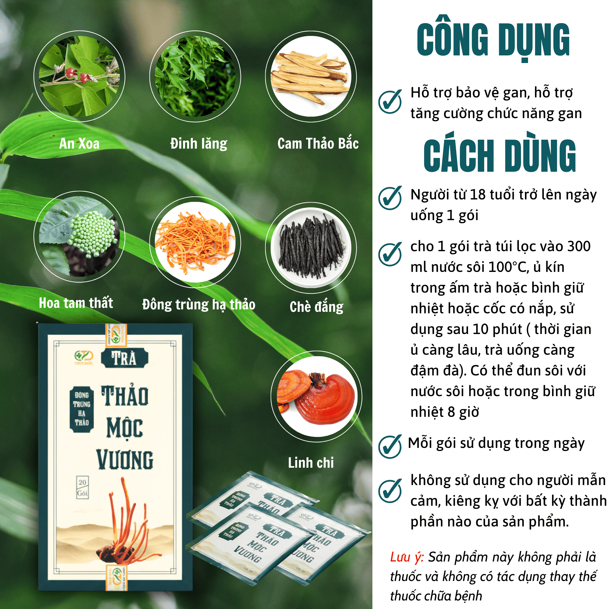Công dụng Trà Thảo Mộc Vương (2)
